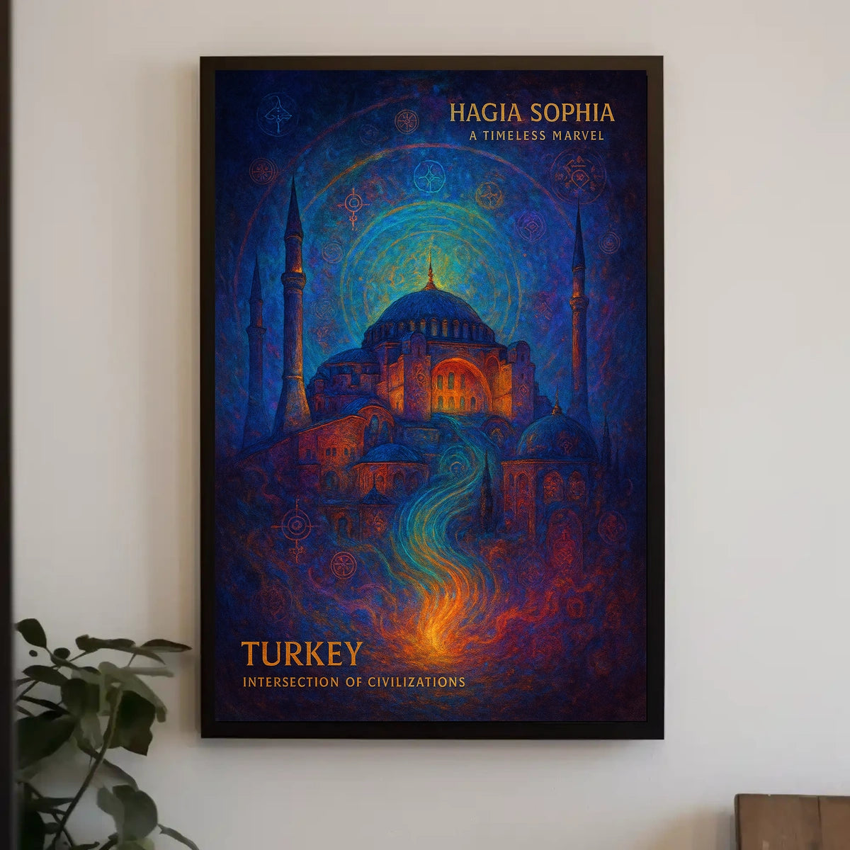 Hagia Sophia A Timeless Marvel Poster