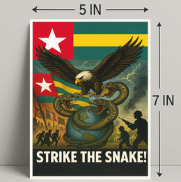 Strike the Snake! Poster PosterGoat