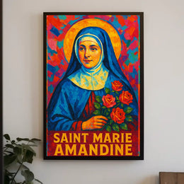 Saint Marie Amandine Poster