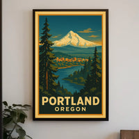 Portland, Oregon Poster