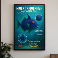 Discover the Niger Triggerfish Poster