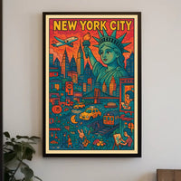 New York City Vibes Poster
