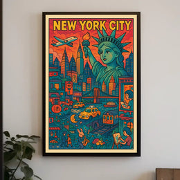 New York City Vibes Poster