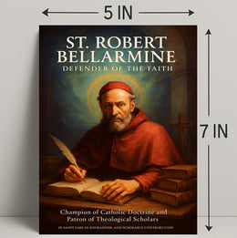 St. Robert Bellarmine Defender of the Faith Poster PosterGoat