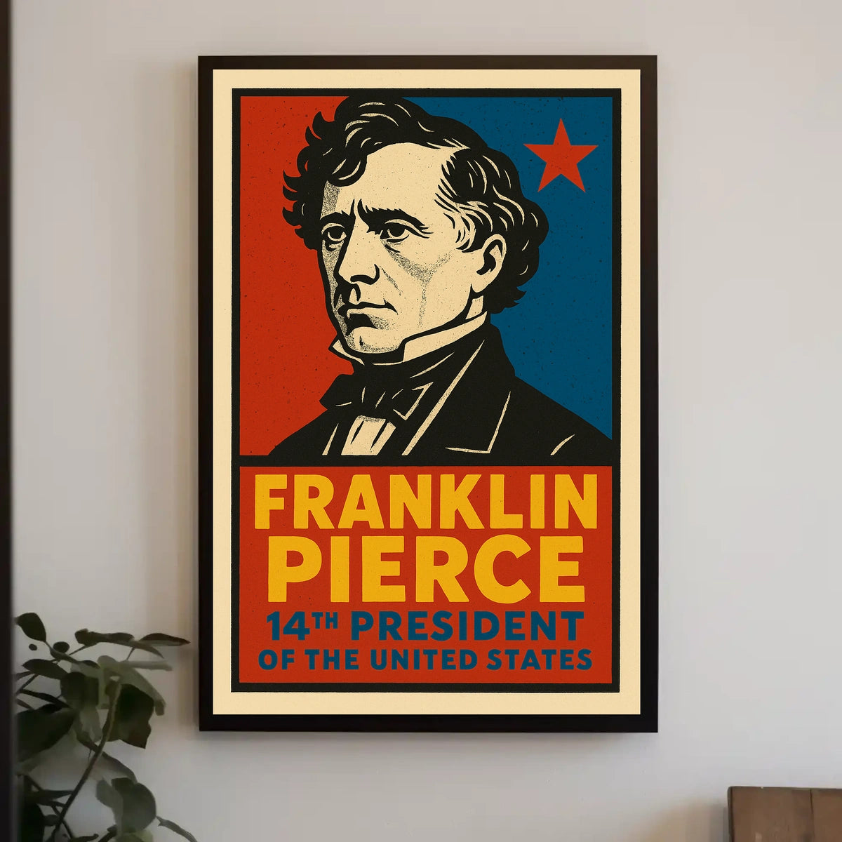 Franklin Pierce 14th President Poster