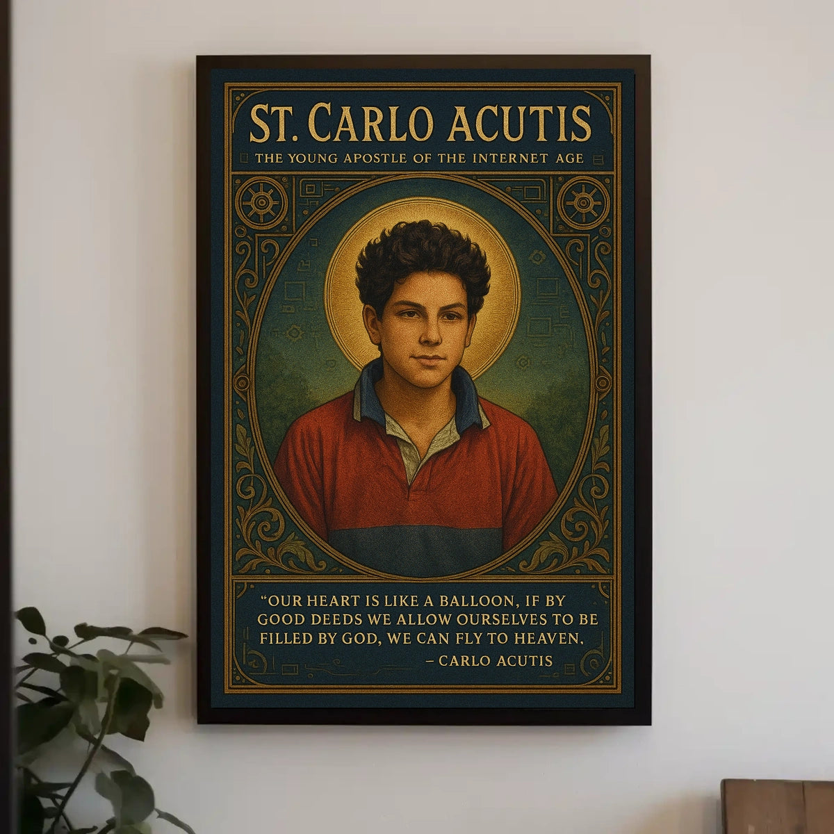 St. Carlo Acutis The Young Apostle Of Poster