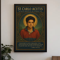 St. Carlo Acutis The Young Apostle Of Poster