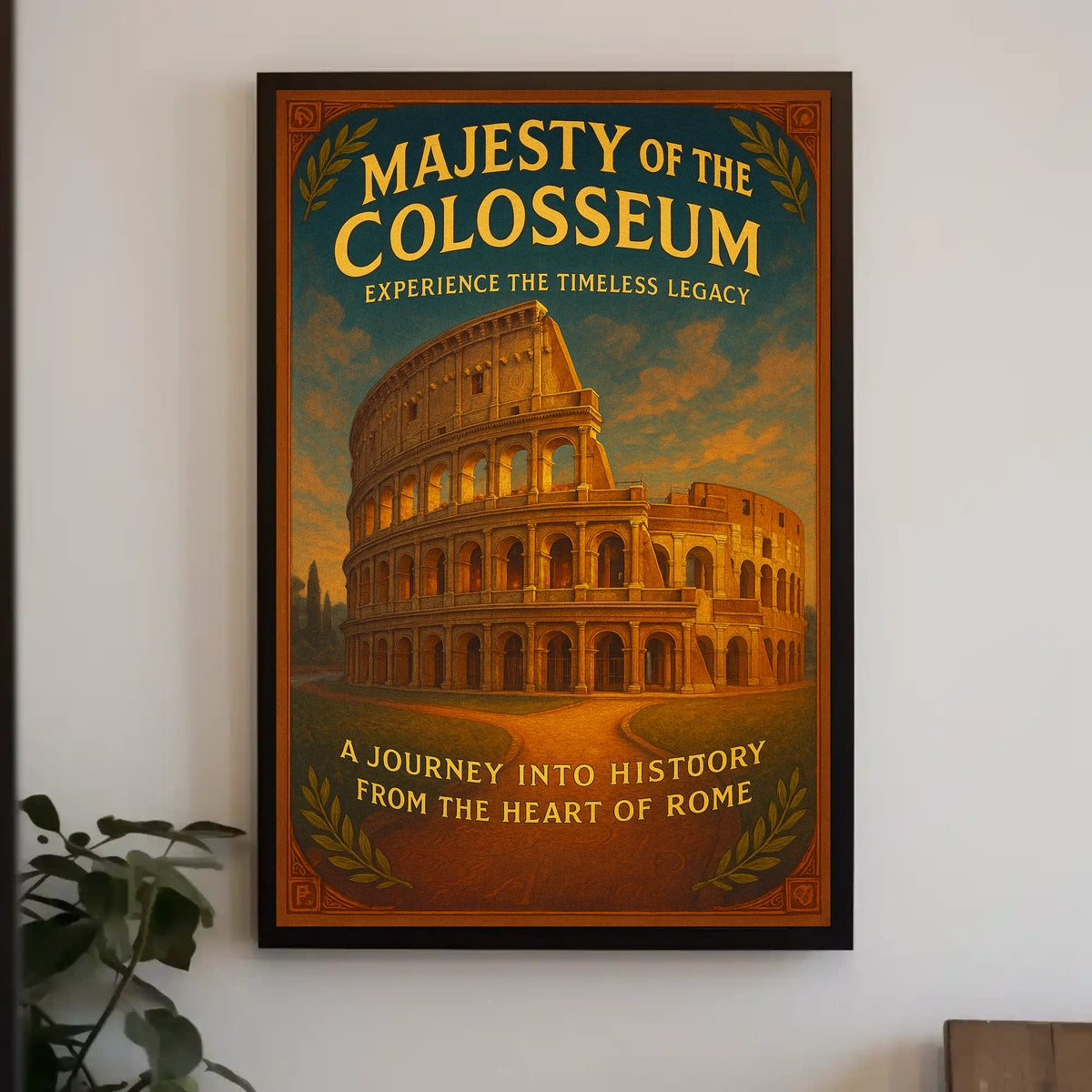 Majesty of the Colosseum Poster