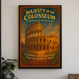 Majesty of the Colosseum Poster