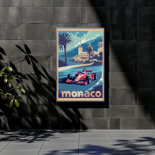 Monaco Grand Prix Poster
