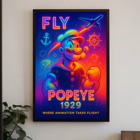 Popeye 1929 Art Poster POP-115