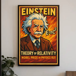 Theory Of Relativity Einstein Poster