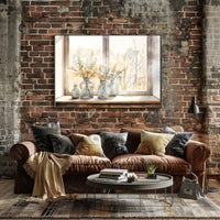 Tranquil Window Still Life Poster