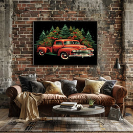 Vintage Holiday Cheer Vintage Poster