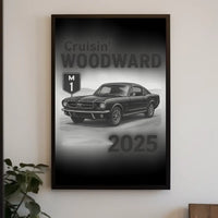Cruisin Woodward 2025 Poster