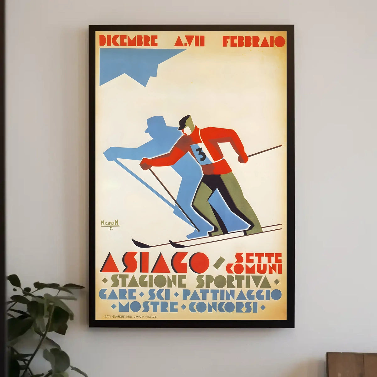 Asiago Winter Sports Festival Poster