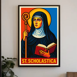 St. Scholastica Poster
