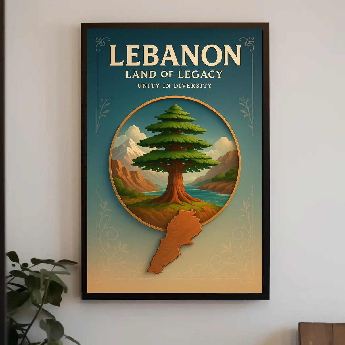 Lebanon Land Of Legacy Poster