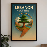 Lebanon Land Of Legacy Poster
