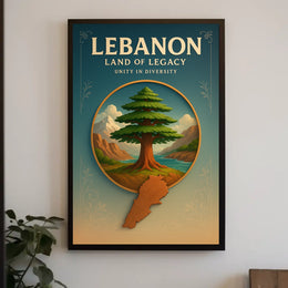 Lebanon Land Of Legacy Poster