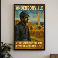 Andersonville Pow Remembrance Poster
