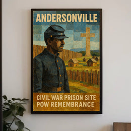 Andersonville Pow Remembrance Poster