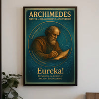 Archimedes Master Of Measurement Poster