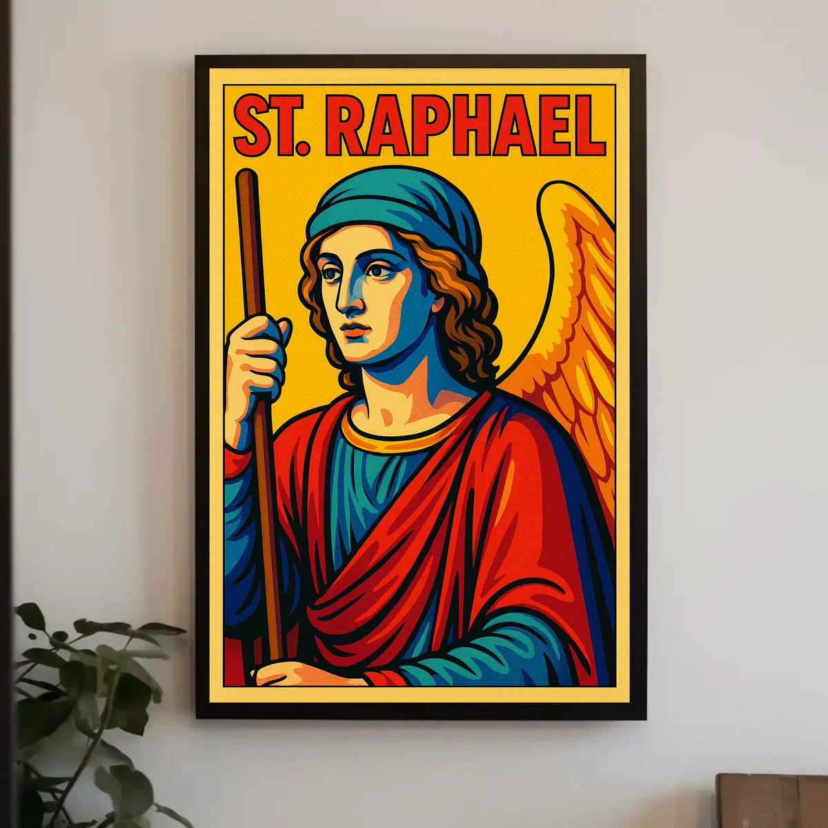 St. Raphael Poster