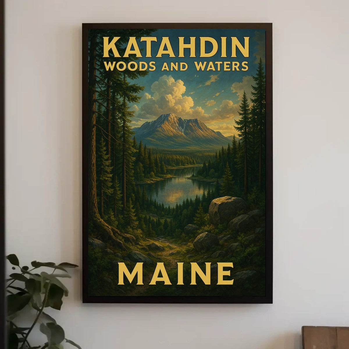 Katahdin Woods And Waters Poster