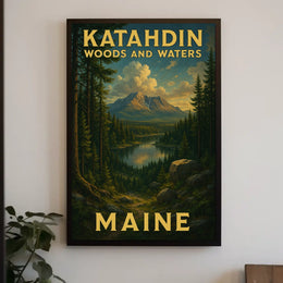 Katahdin Woods And Waters Poster