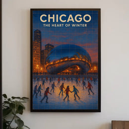 Chicago The Heart Of Winter Poster