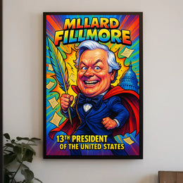 Millard Fillmore 13th President Poster PosterGoat