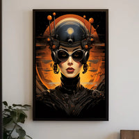 Futuristic Visionary Poster