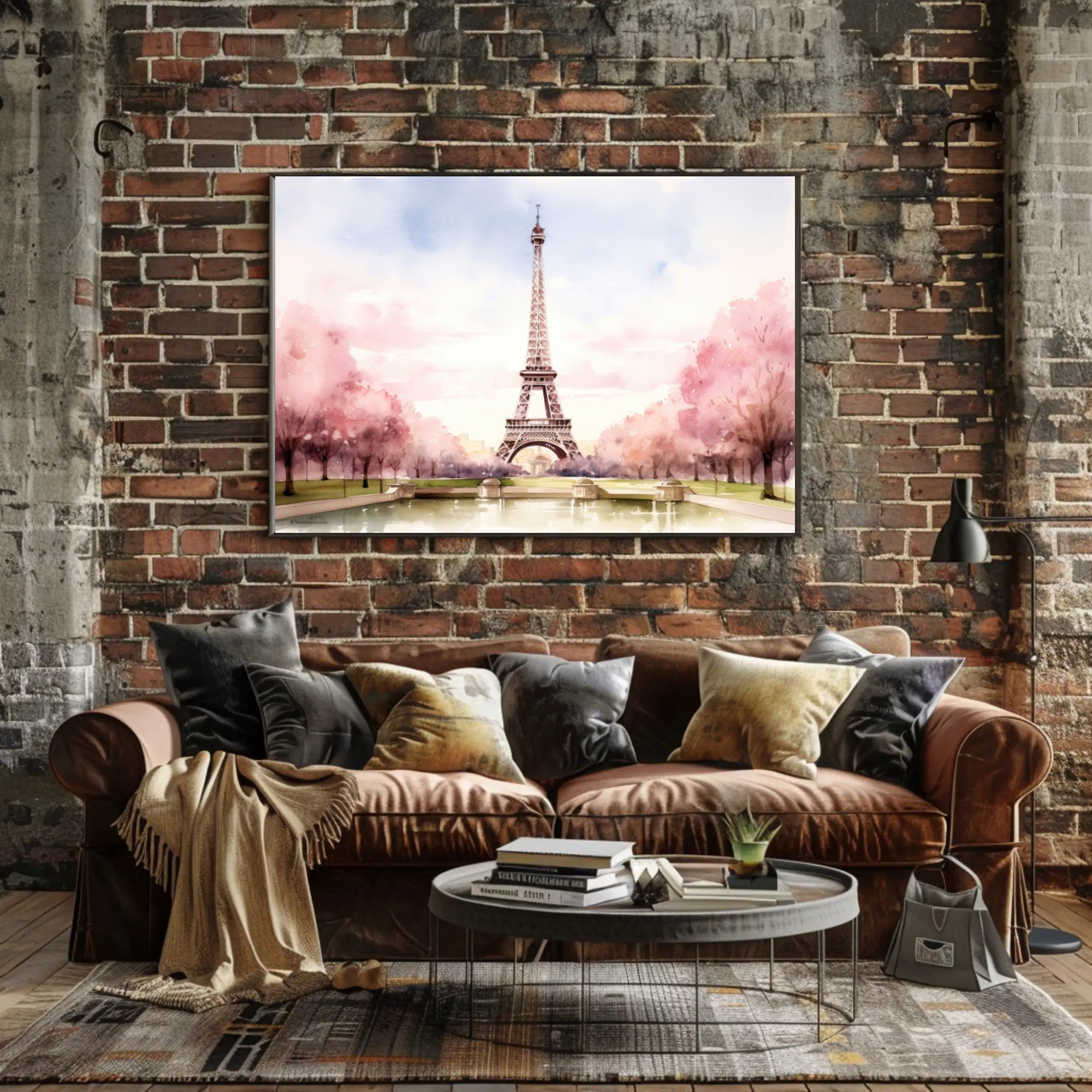 Eiffel Tower in Spring Poster