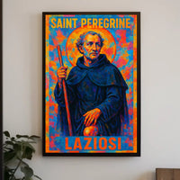 Saint Peregrine Laziosi Poster