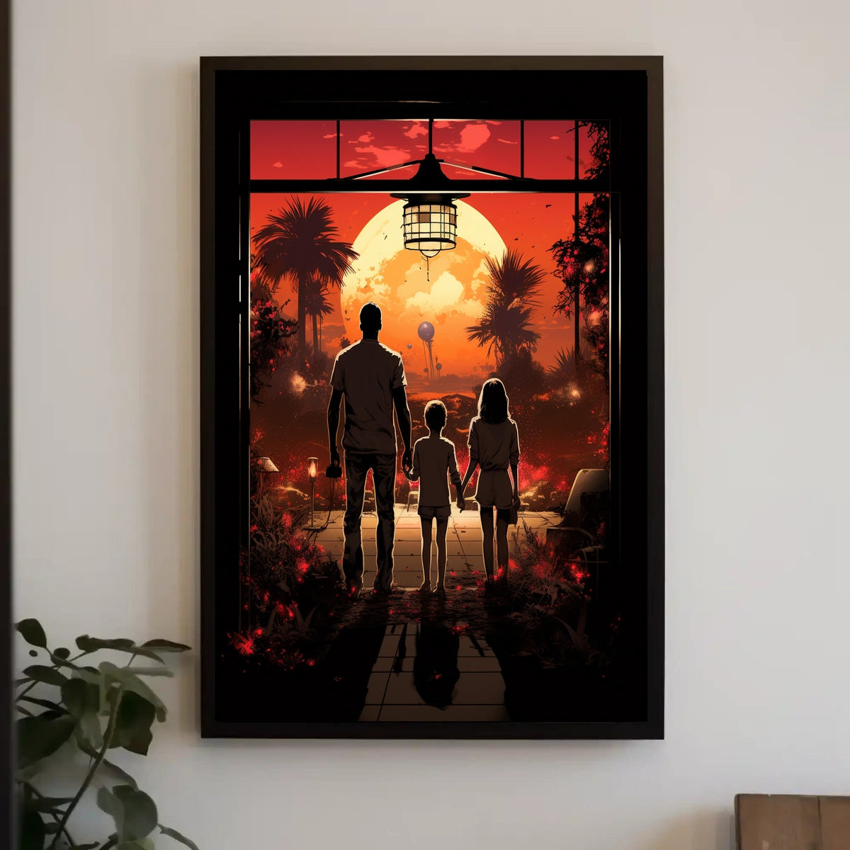 Sunset Journey Poster