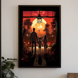 Sunset Journey Poster