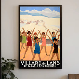 Villard-De-Lans Le Paradis Des Enfants Poster