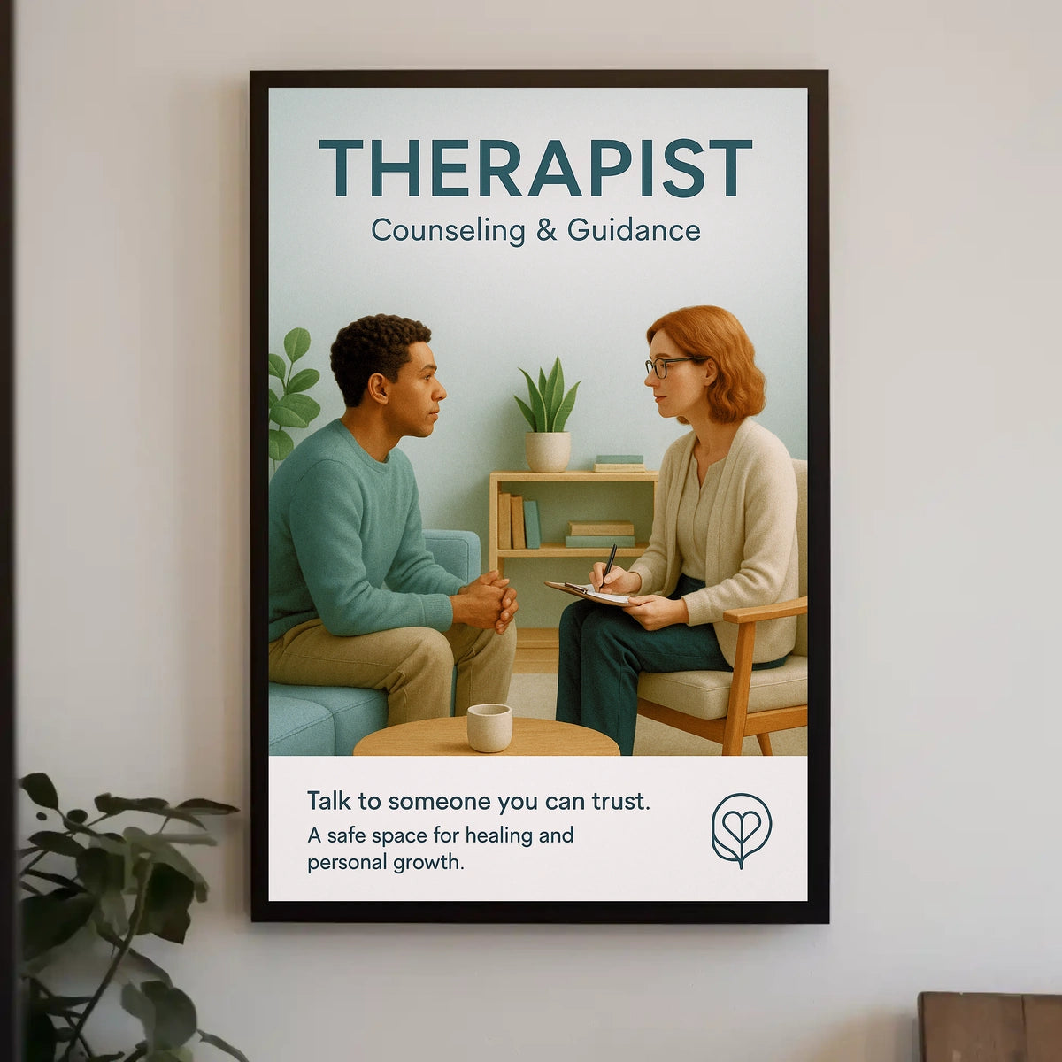 Therapist Counseling & Guidance Poster