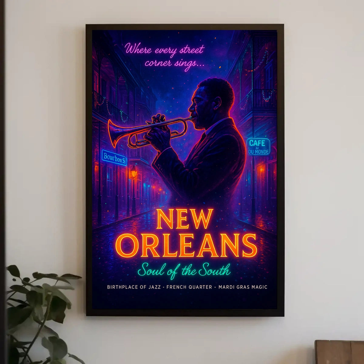 New Orleans Soul of the South Poster