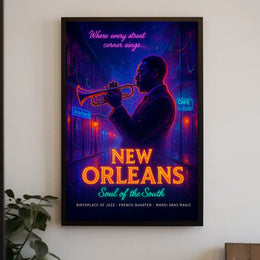 New Orleans Soul of the South Poster