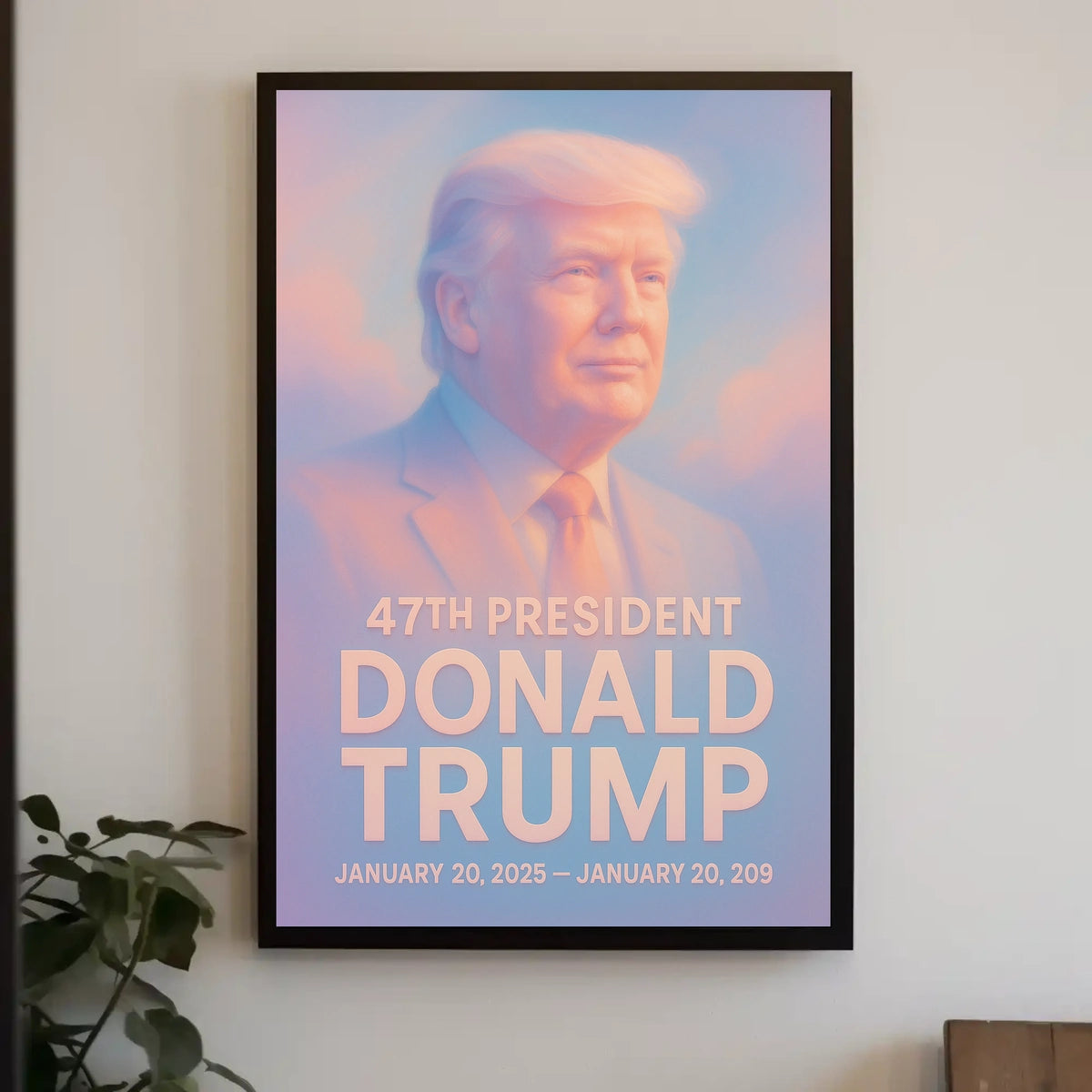 American Spirit Visionary Trump Surrealism Poster