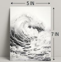 The Power Of The Ocean Poster