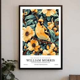 William Morris Vintage Botanical Art Cultural or Heritage Poster