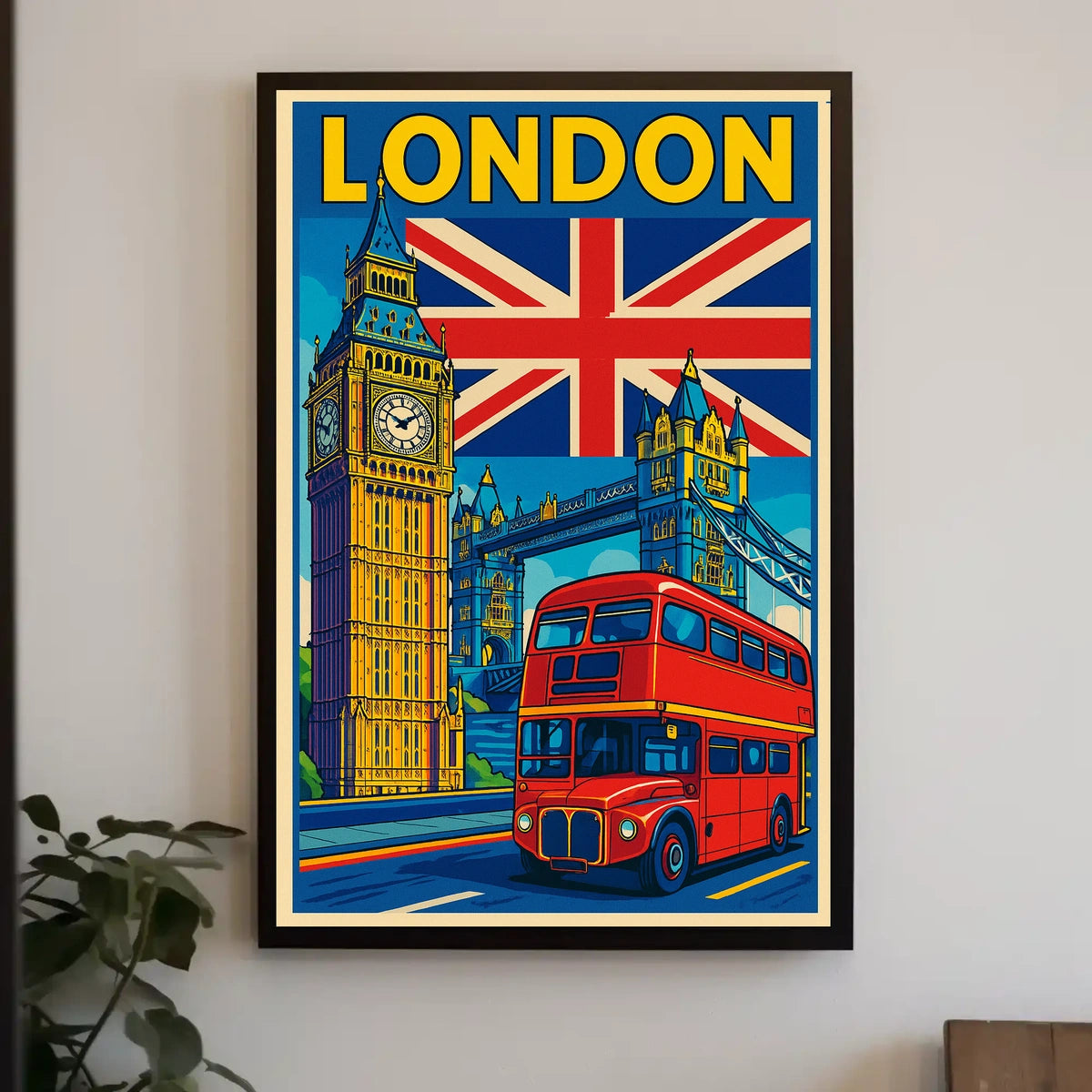 London Landmarks Poster