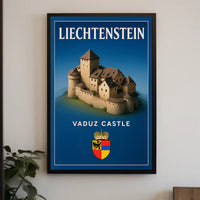 Vaduz Castle Liechtenstein Poster PosterGoat