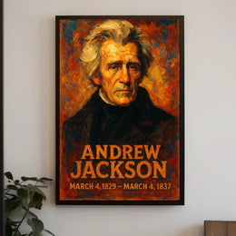 Andrew Jackson 7Th President Poster