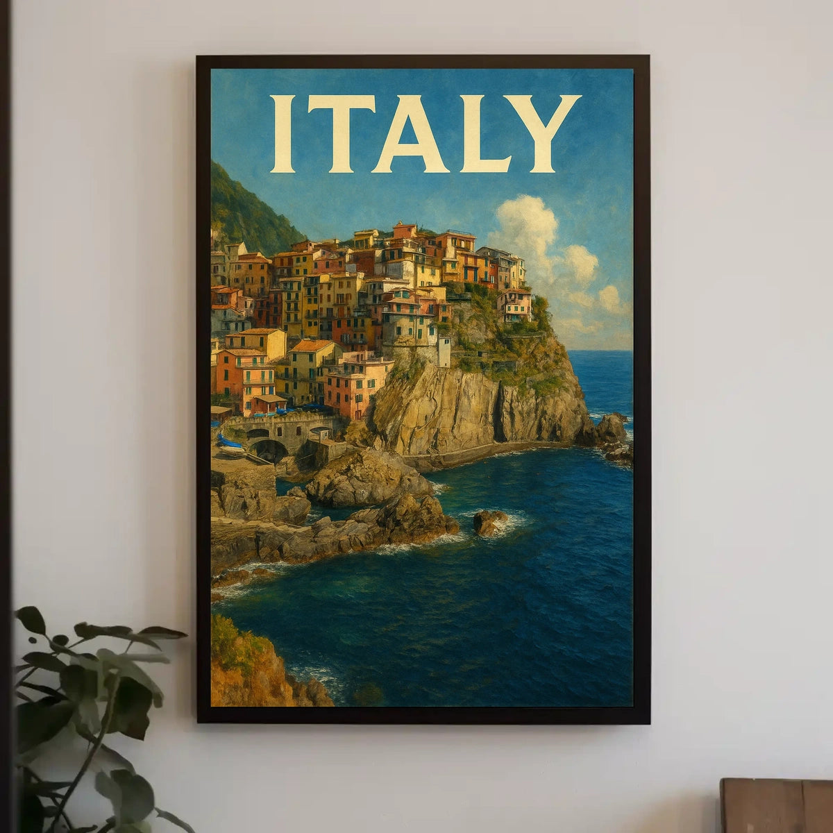 Italy Coastal Beauty Poster