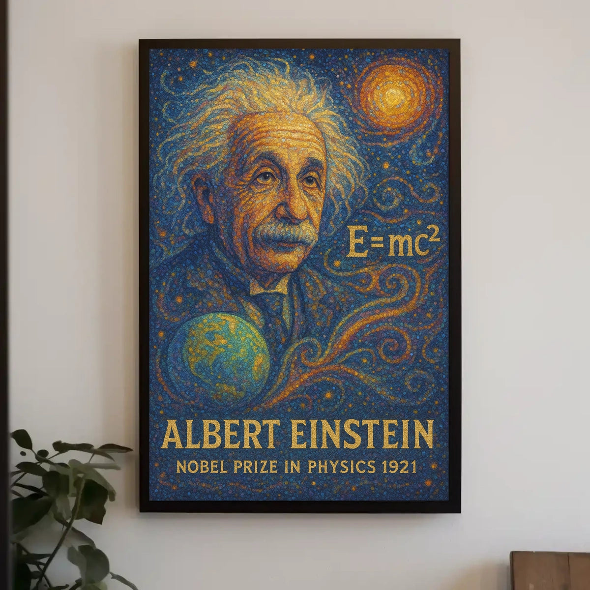 Albert Einstein Nobel Laureate Poster