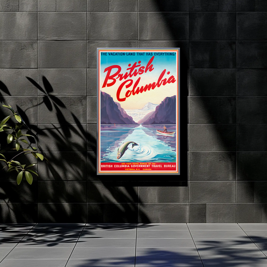 British Columbia The Vacation Land That Has Everything! (1947) Poster